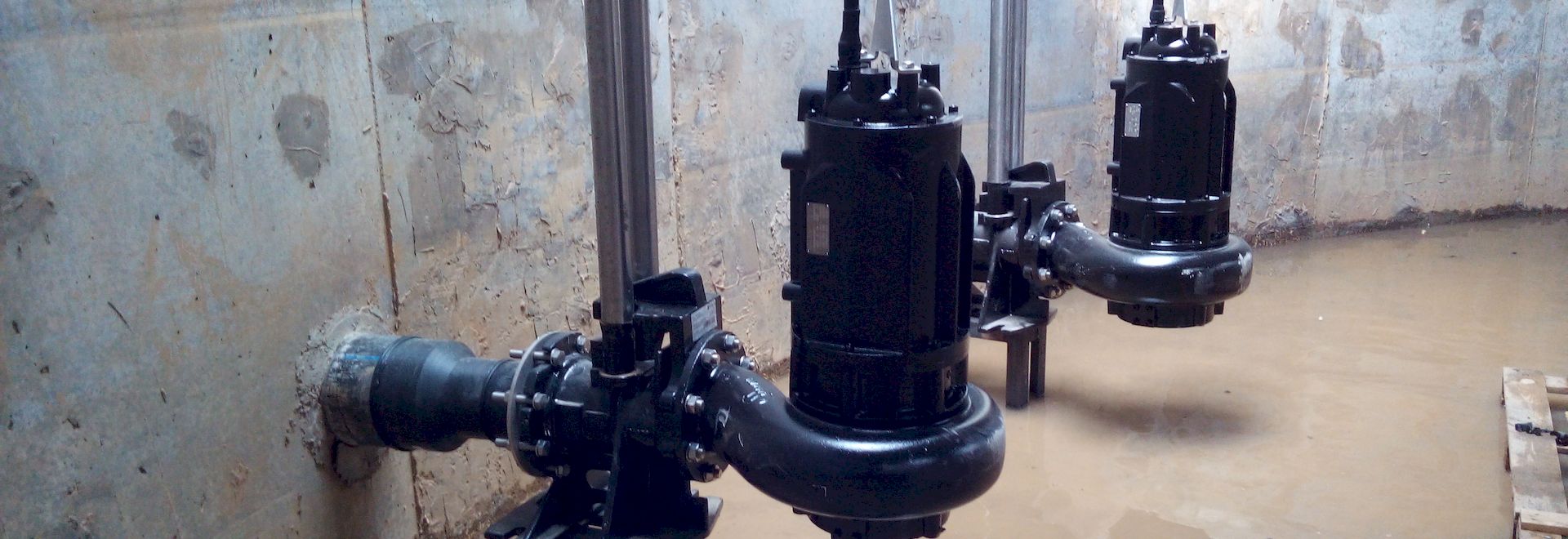 Погружной насос для навоза