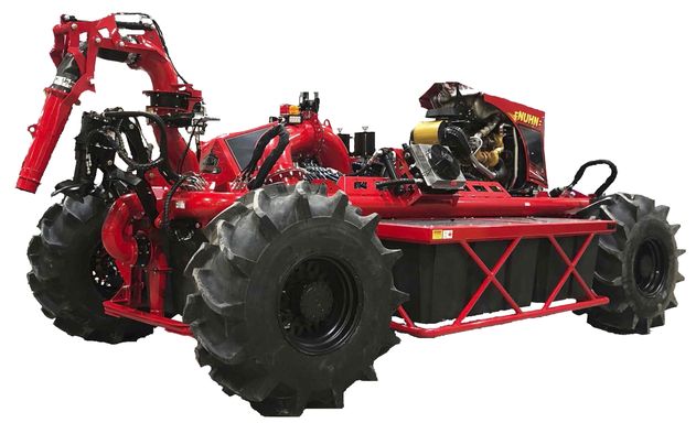 самоходная мешалка амфибия NUHN Crawler X-2