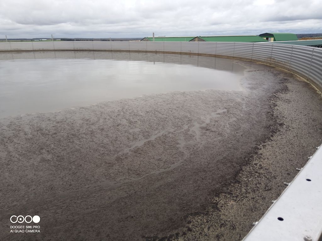 Быстровозводимые резервуары навозохранилища