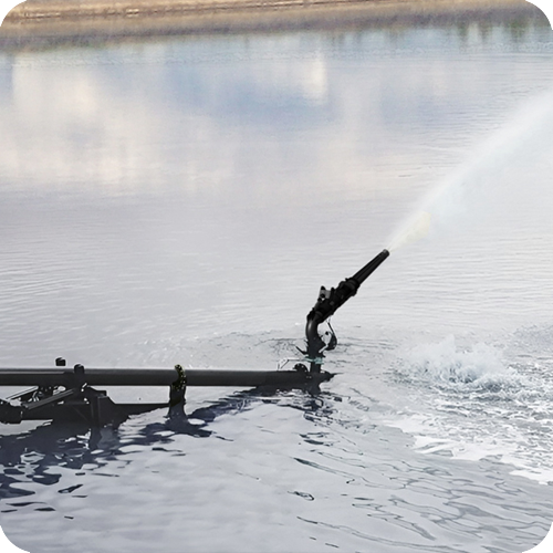 Помпа для перемешивания лагун