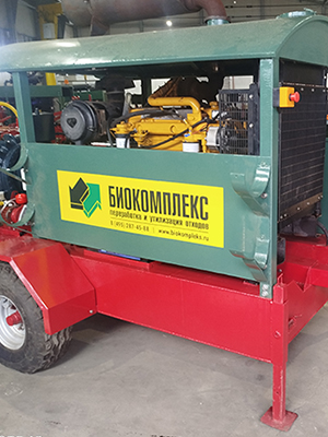 Ремонт гидравлического насоса на насосной станции