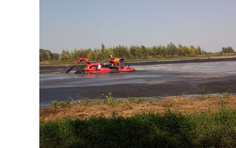 Плавающая мешалка-амфибия Nuhn