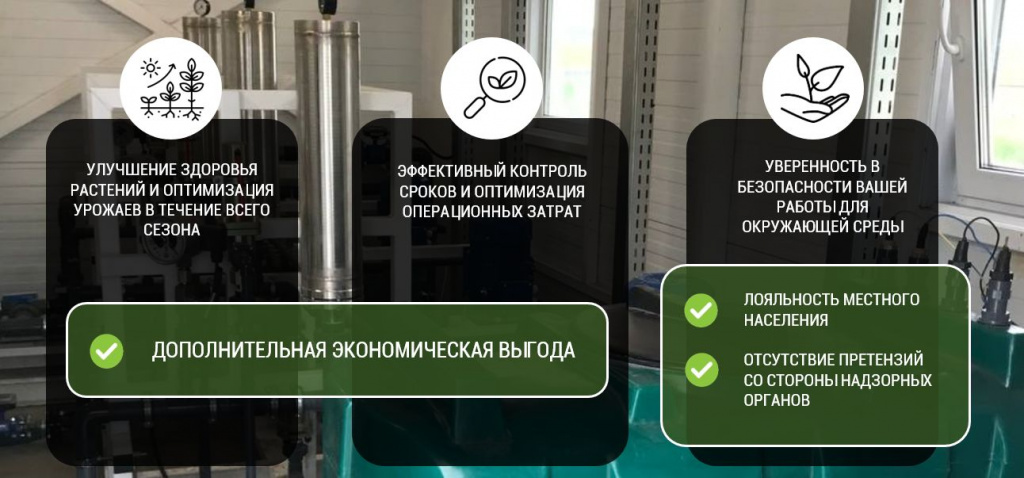 Фертигация - высокая урожайность и экологическая безопасность