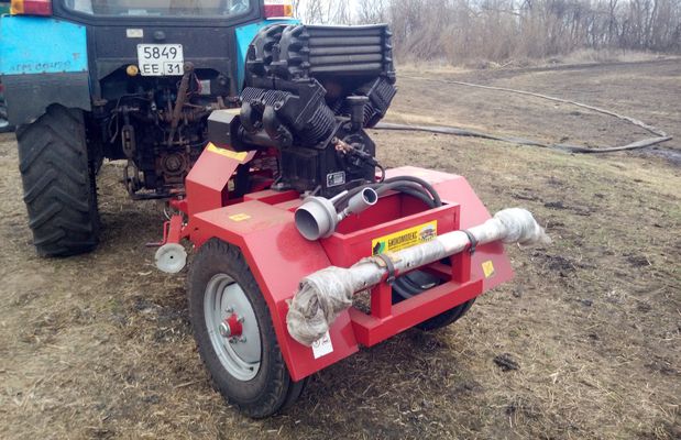 Компрессор прицепной от ВОМ