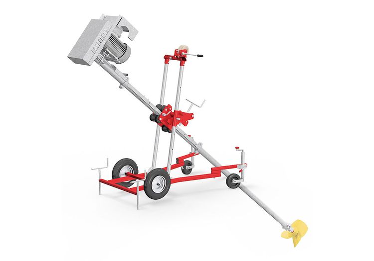 мешалка Fux на мобильной раме