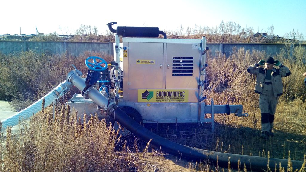 Навес для дизельной насосной станции