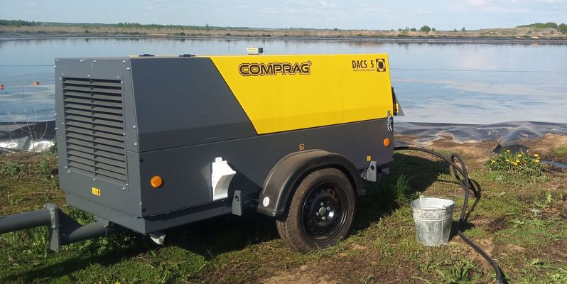 Компрессор прицепной дизельный