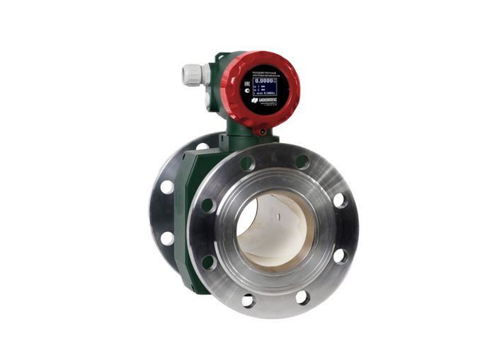 Расходомер проточный электромагнитный