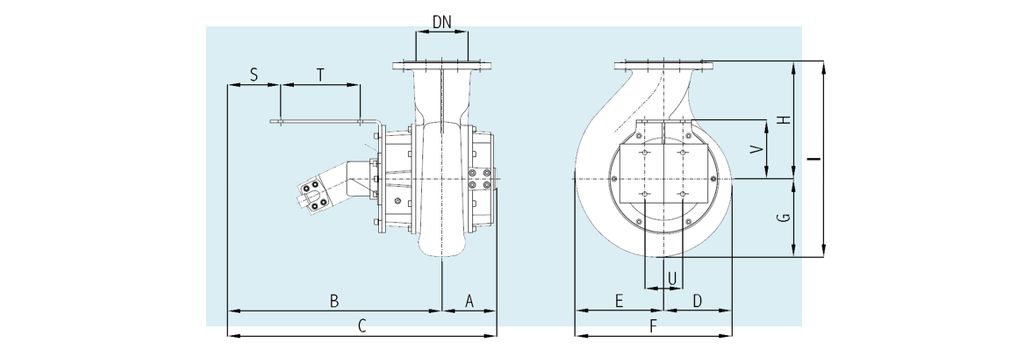 габаритные размеры насоса