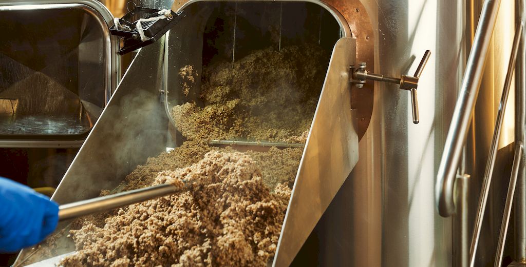 Состав пивной дробины