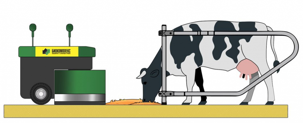 Робот пододвигатель