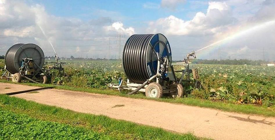 Дождевальная машина барабанного типа