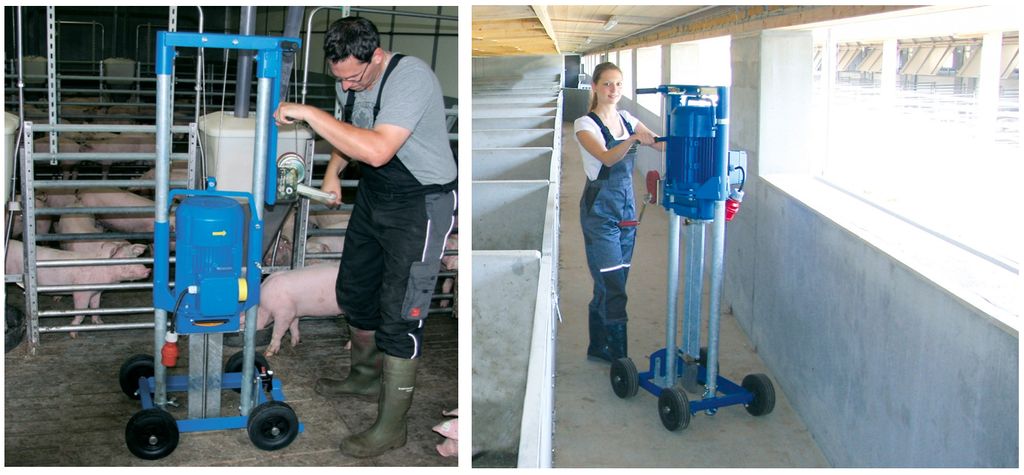 Мешалки щелевые porco и torro